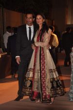 Arjun Rampal, Mehr Rampal at the Honey Bhagnani wedding reception on 28th Feb 2012 (36).JPG